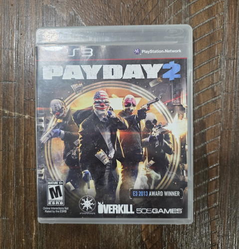 Payday sony playstation 3 - payday, 2