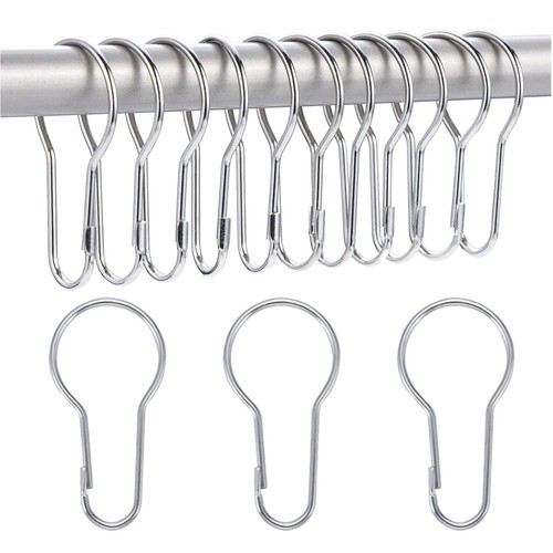 Ganci tenda doccia anelli - tenda,