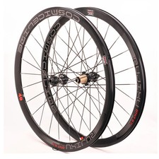  Bici da strada 700C cerchi in lega di alluminio 30/40/50MM set ruote mozzo in fibra di carbonio 