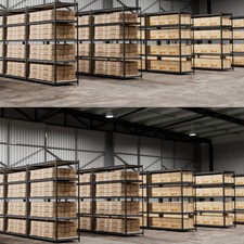 WORKPRO 10-Pack 5-Tier Metal