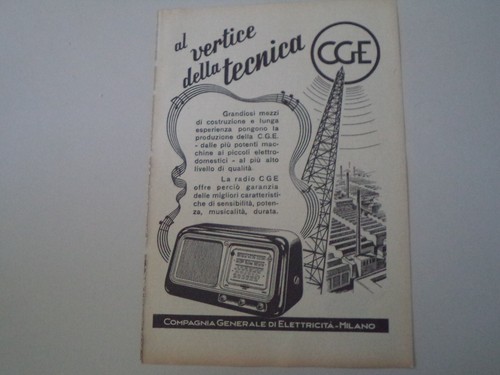 Advertising pubblicità 1952 - advertising,