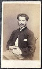 Cdv Foto Antiche albumine uomo