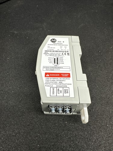 Allen bradley 1761 - bradley, 1761-net-aic