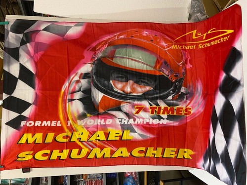 Bandiera michael schumacher - bandiera,