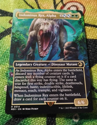 Borderless indominus rex - borderless,