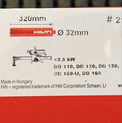 Punta trapano hilti diamond - trapano,