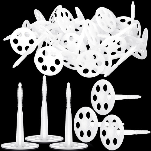 100 pezzi fissaggi plastica - fissaggi, in