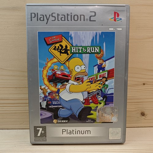 The simpsons hit run pal - simpsons:, &