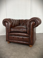 Poltrona Chesterfield in pelle