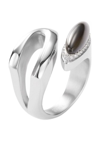 Anello donna fossil acciaio - donna,