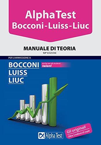 Alpha test bocconi luiss - bocconi,