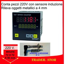 Conta pezzi Contatore 220 V