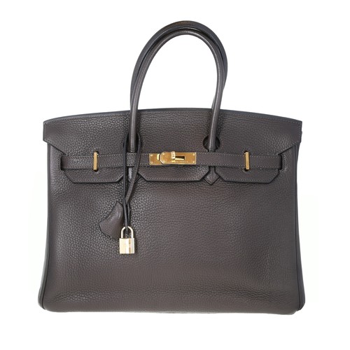 Hermes togo birkin brown - hermes,