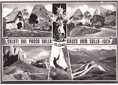 Saluti dal passo sella - passo,