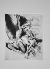 Danzatrici acquaforte - "danzatrici",