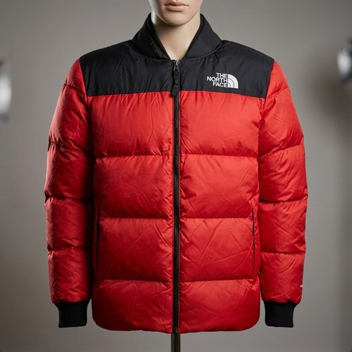 Piumino uomo rosso - , nero