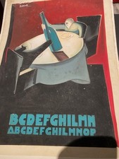 poster originale unico di Marcello Nizzoli