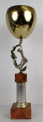 Coppa metallo plastica - metallo, /