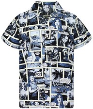 Funky Camicia Hawaiana Comic