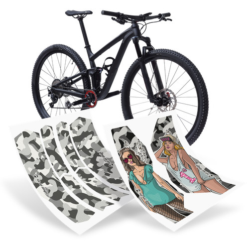 Pellicola protettiva bici