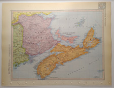 Antica Mappa Atlante PROVINCE