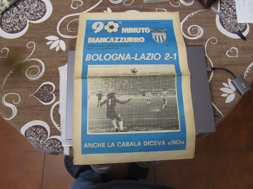 Minuto biancazzurro anno - 90°,