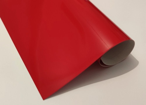 Rosso adesivo retro vinile - retro,