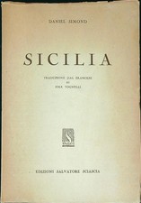 SICILIA SIMOND DANIEL SALVATORE SCIASCIA 1956  BROSSURA