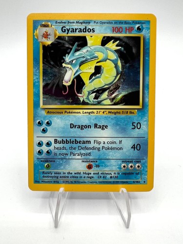 Carta pokemon gyarados - carta,