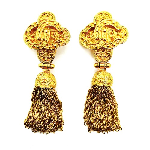 Orecchini chanel oro 94a - orecchini,