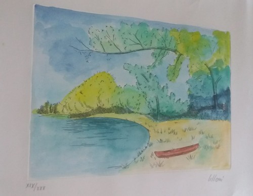 Umberto lilloni acquaforte - lilloni,