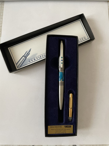 Penna stilografica hachette - stilografica,