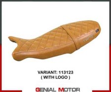 Rivestimento sella Sivas + logo Yellow T.I. per BMW R 1200 NINE T 2014 > 2023