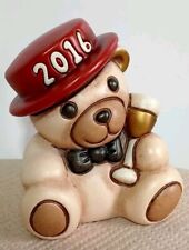 Thun Orso Teddy Buon Anno 2016, Rosso, Orsetto, Perfetto, Raro