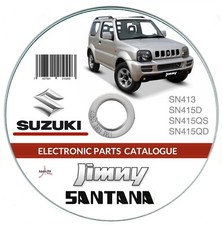 Suzuki Jimny/Santana (2001-2012) catalogo dei ricambi su cd