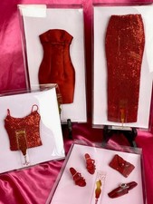 Lotto Bambole Tonner Rosso