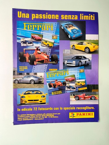 Album ferrari panini clipping - album,