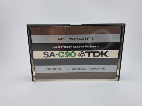 Cassetta tdk c90 1977 - cassetta,