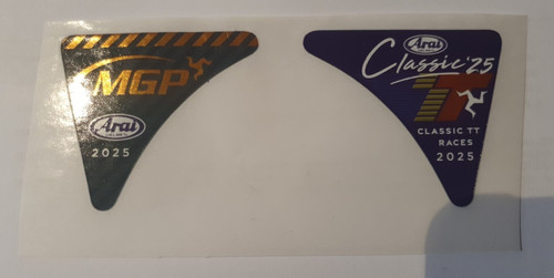 Adesivi casco arai - arai, manx