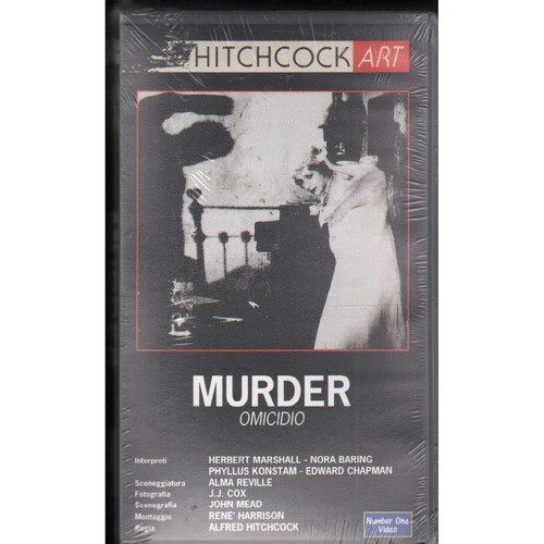 Murder omicidio vhs alfred - murder,