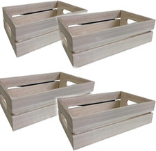 Set 4 Cassette in Legno