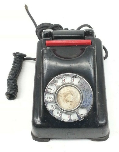 Antico telefono scrivania - antico,