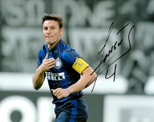 Foto firmata Javier Zanetti