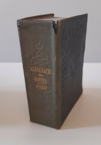 Almanach gotha 1859 justus - gotha,