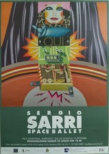SERGIO SARRI - Space Ballet - Locandina Mostra