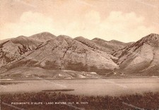 do695 cartolina piedimonte d'alife,lago matese,provincia di caserta