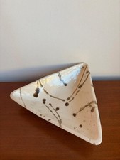 Piatto ceramica triangolare