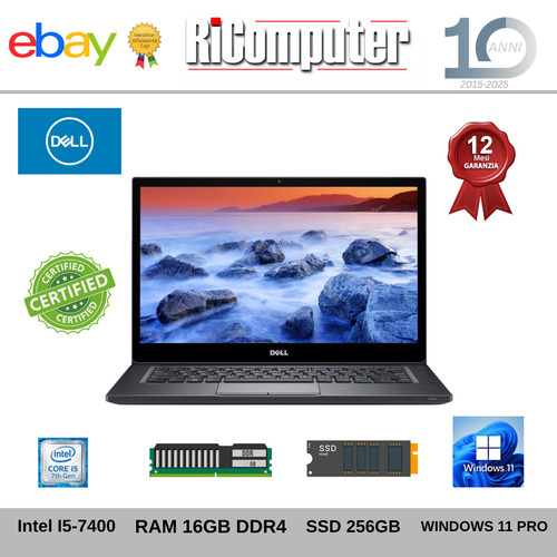 Notebook dell latitude - dell, 7480