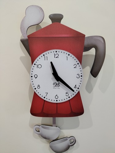 Moka caffè orologio - caffè,