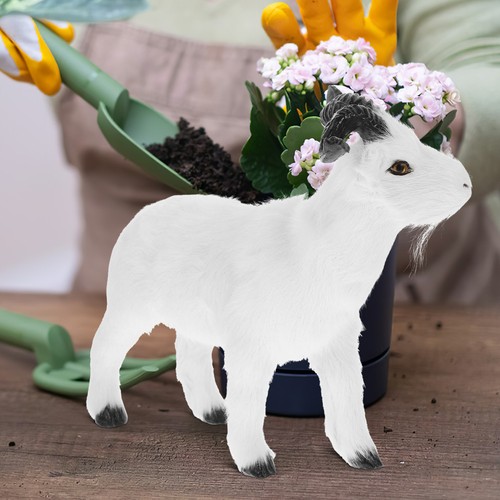 Statua animale capra ornamenti